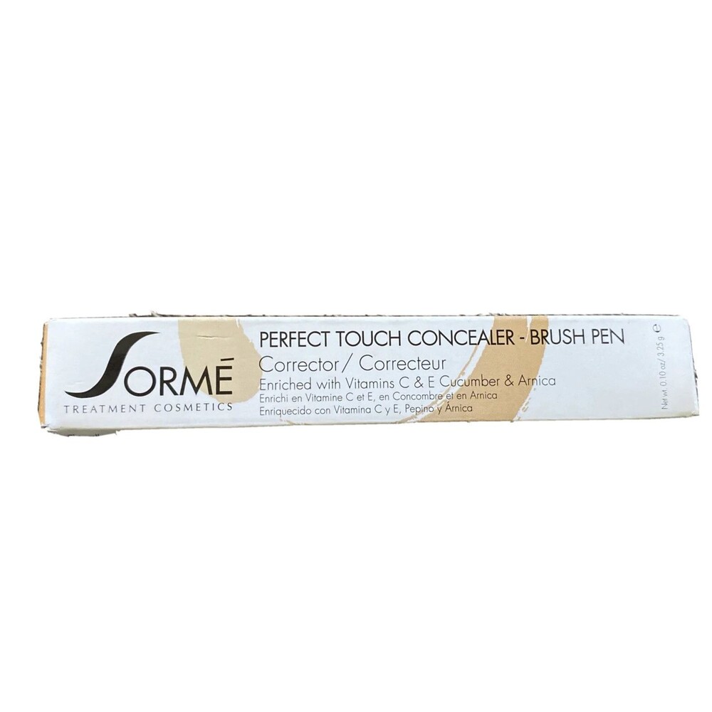 Sorme Perfect Touch Concealer Brush Pen Net wt 0.10 oz/ 3.25 g NEW True Sand 306